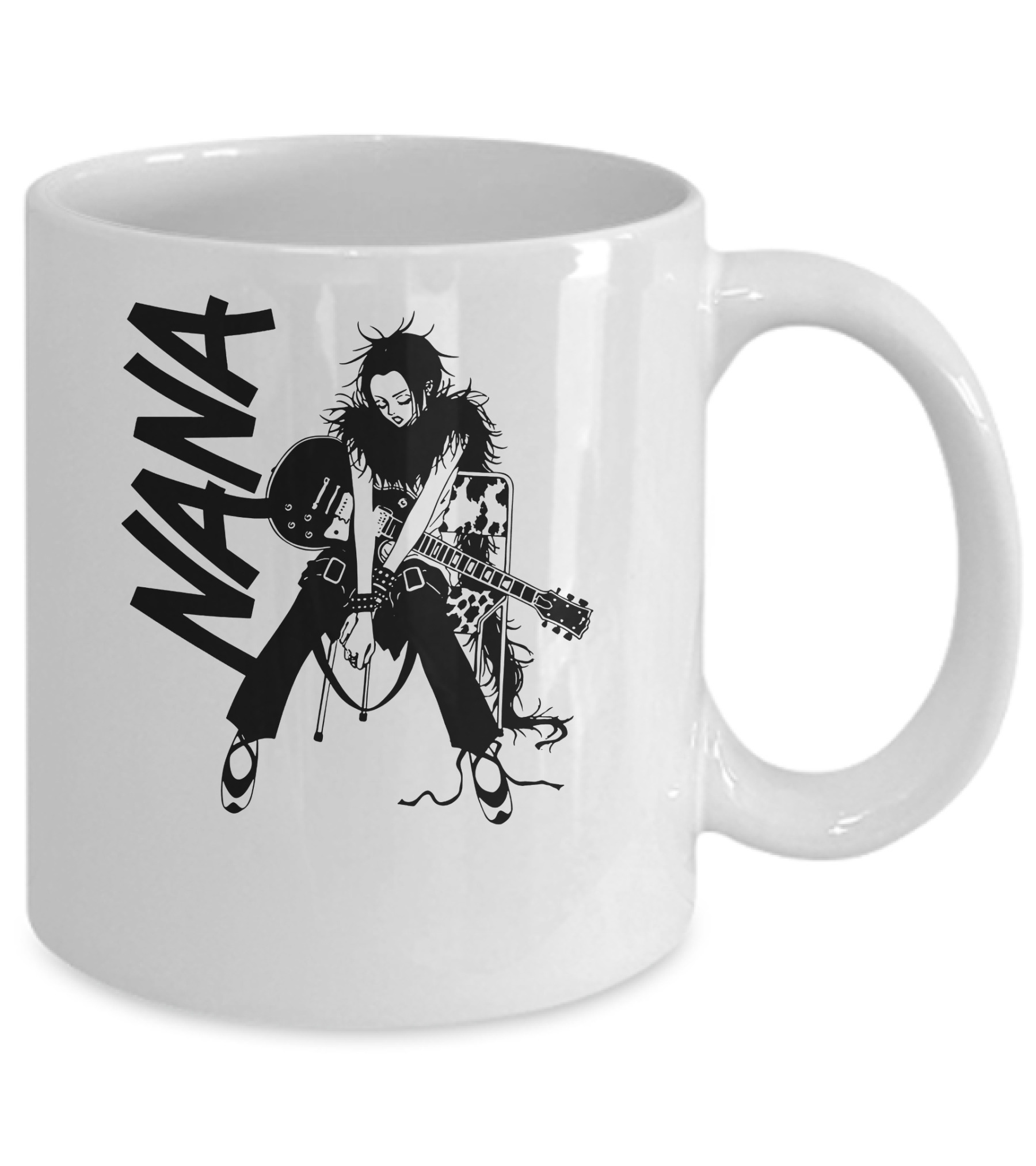 Nana Osaki Guitar Mug - TeeHex