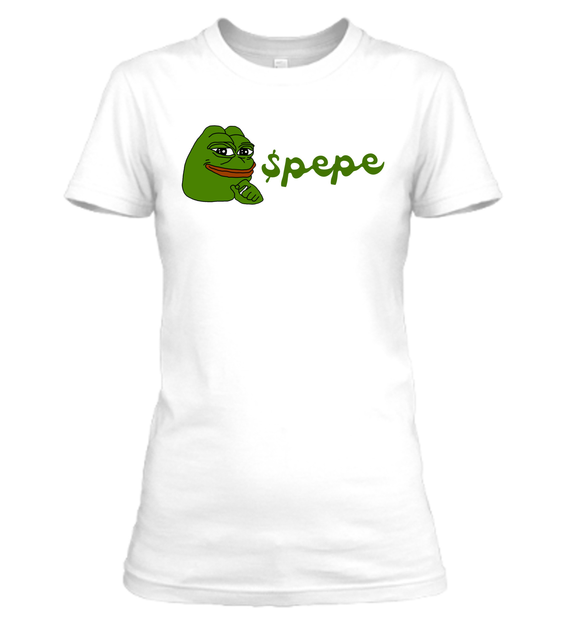 Pepe The Frog Thinking About Money Womens T-Shirt - TeeHex